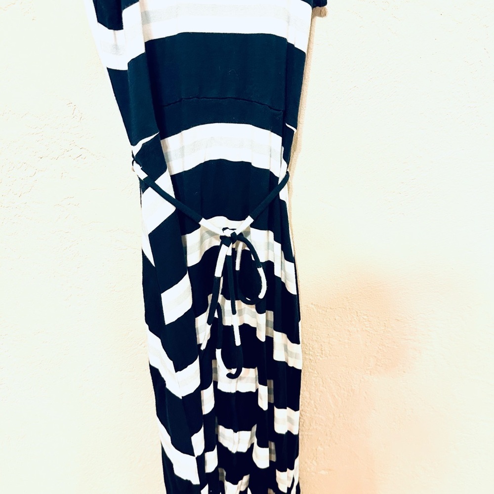 41 Hawthorn Striped Sleeveless Dress size Large EUC - Picture 5 of 6
